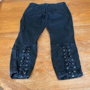 Current Elliott black jeans 